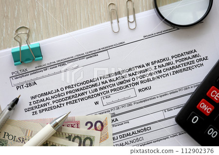 Information of income of inherited enterprise, taxpayer from activities out in name, from rental, sublease, lease or other contracts and from sale of processed plant and animal products, PIT-28A Information of income of inherited enterprise, taxpayer from activities out in name, from rental, sublease, lease or other contracts and from sale of processed plant and animal products, PIT-28A 112902376