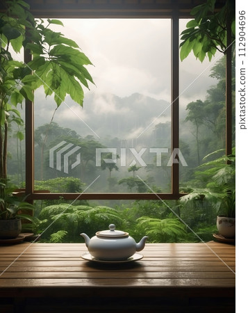 Tea drinking in the tropics 112904696