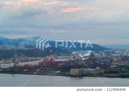 北海道/室蘭/工廠夜景與宗陵山展望台夜景 北海道/室蘭/工廠夜景與宗陵山展望台夜景 112906946