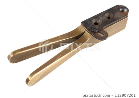 Antique old west bullet mold .44 caliber for revolver. 112907201