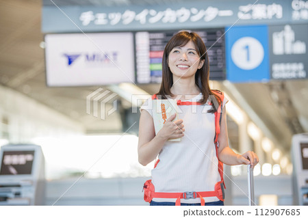 機場的國際學生 機場的國際學生 112907685