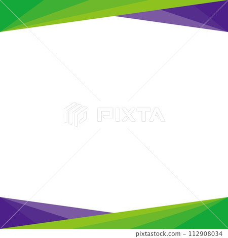 Frame geometric pattern triangle white space Frame geometric pattern triangle white space 112908034