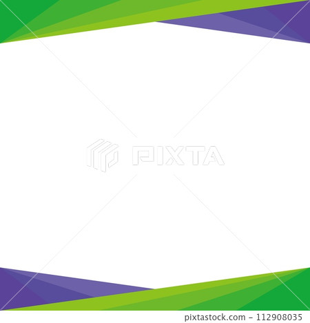 Frame geometric pattern triangle white space Frame geometric pattern triangle white space 112908035