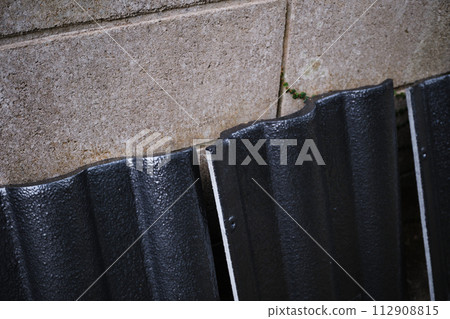 tiles leaning against the wall tiles leaning against the wall 112908815