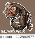 葉尾守宮Leaf-Tailed Gecko 112908977