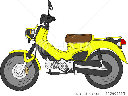 可愛的黃色幼崽的插圖 112909315