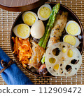 Quail bowl bento 112909472