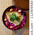 Salted pork loin bento 112909480