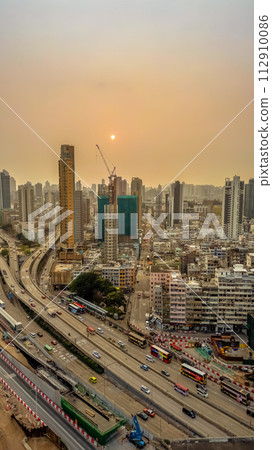 a Prince Edward Road East, the road scape hk March 17 2024 112910086