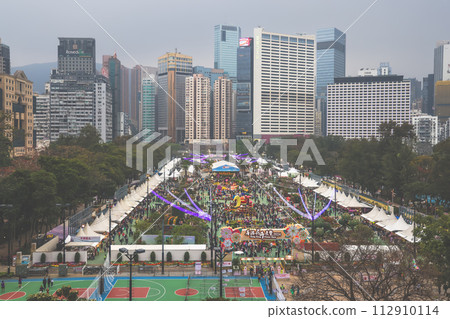 theme Floral Joy Around Tow, HK Flower Show March 15 2024 112910114