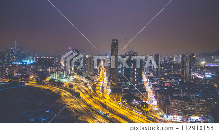 a cityscape of the Kowloon City District 112910153