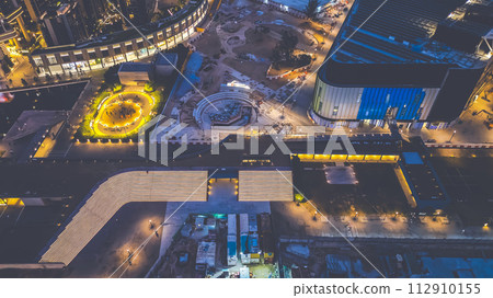 development of Kai Tak Airport, Kowloon city, Hong Kong March 17 2024 112910155
