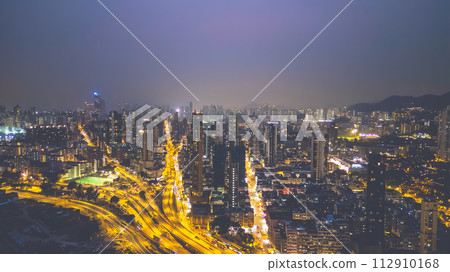 a cityscape of the Kowloon City District 112910168