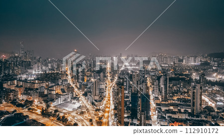 a cityscape of the Kowloon City District a cityscape of the Kowloon City District 112910172