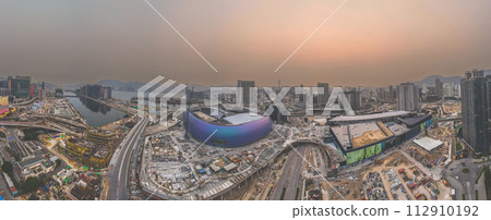 development of Kai Tak Airport, Kowloon city, Hong Kong March 17 2024 development of Kai Tak Airport, Kowloon city, Hong Kong March 17 2024 112910192