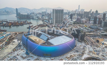 development of Kai Tak Airport, Kowloon city, Hong Kong March 17 2024 112910193