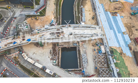 development of Kai Tak Airport, Kowloon city, Hong Kong March 17 2024 112910219