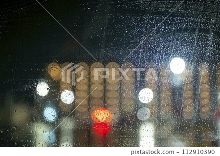 Rainy day Night rain City at night Raindrops Rain image Rainy day Night rain City at night Raindrops Rain image 112910390