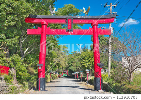 [鹿兒島神社] 鹿兒島縣和泉市下葉町 112910703