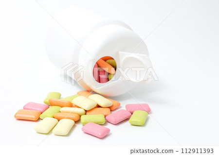 gum, chewing, snack, xylitol, sweets, food, chewing gum, container, plastic container gum, chewing, snack, xylitol, sweets, food, chewing gum, container, plastic container 112911393