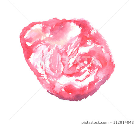 Watercolor illustration of beef Ninoude 112914048
