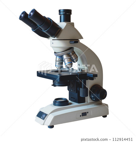 Microscope isolated 112914451