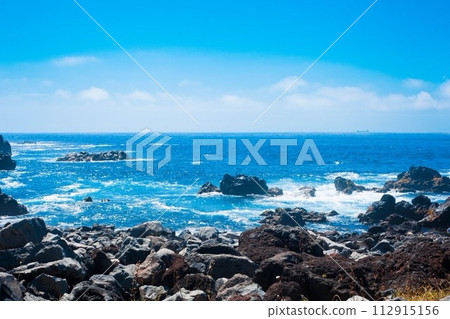 伊豆大島的海 112915156