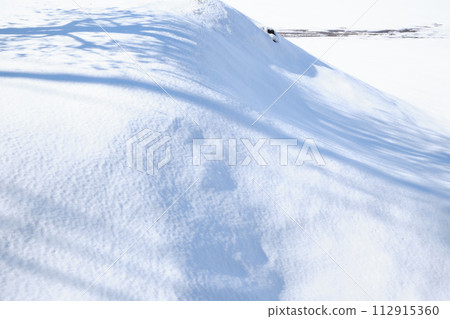 美麗的白色新鮮的雪 美麗的白色新鮮的雪 112915360