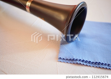 clarinet bell and cross clarinet bell and cross 112915674