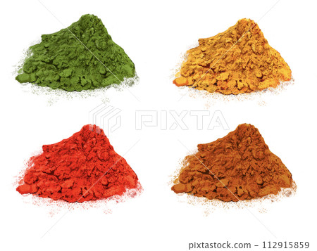 4 types of powder 112915859