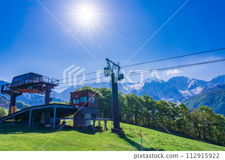 (Nagano Prefecture) Hakuba Happoone/Kitaone Plateau Lift 112915922