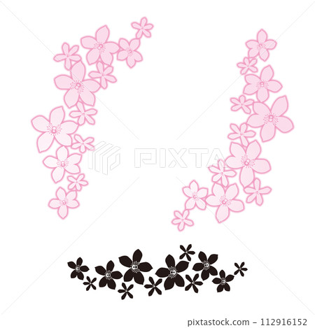 Karatachi flower silhouette Karatachi flower silhouette 112916152
