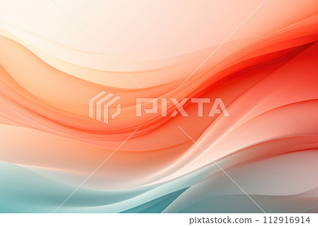 Abstract color background in the form of waves 112916914