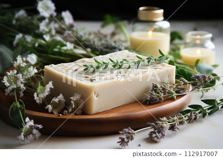 Natural handmade soap. Organic soap bars with plants extracts. 112917007