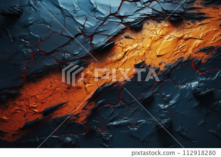 Alluring visual symphony unfolds in abstract composition, showcasing intricate pattern texture dance. Dynamic shapes vibrant colors create mesmerizing backdrop that adds touch of modern elegance. 112918280