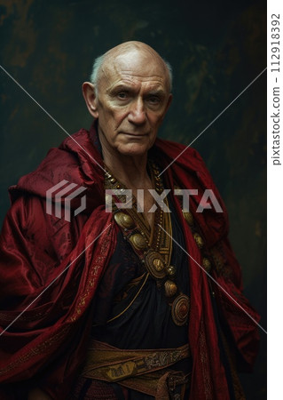 Marcus Tullius Cicero: roman statesman, republican politician, orator, philosopher, and scholar - an eminent figure in ancient history and classical civilization 112918392