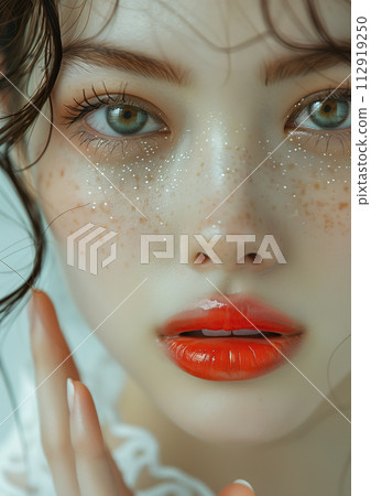 Beautiful woman portrait 112919250