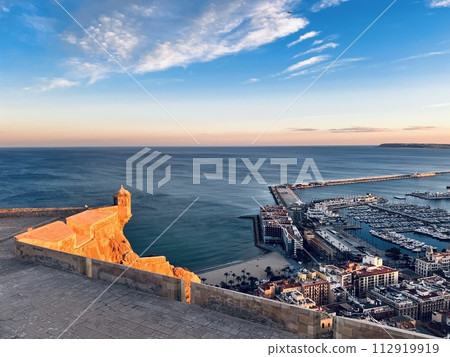 Panoramic view of Alicante, Spain Panoramic view of Alicante, Spain 112919919