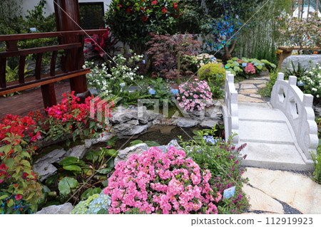 theme Floral Joy Around Tow, HK Flower Show March 15 2024 112919923