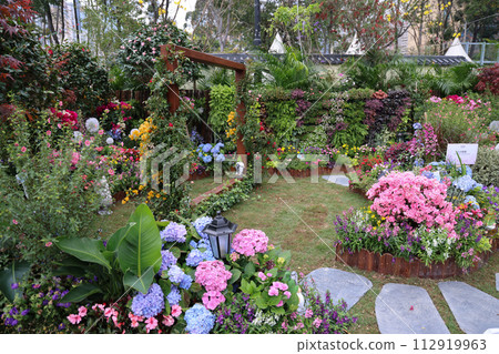 theme Floral Joy Around Tow, HK Flower Show March 15 2024 112919963