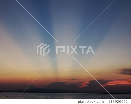 A sunset A sunset 112920621