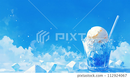 蘇打水和大海的形象 112924067