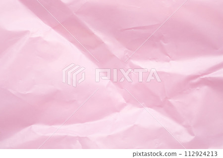 Pink plastic bag texture background 112924213