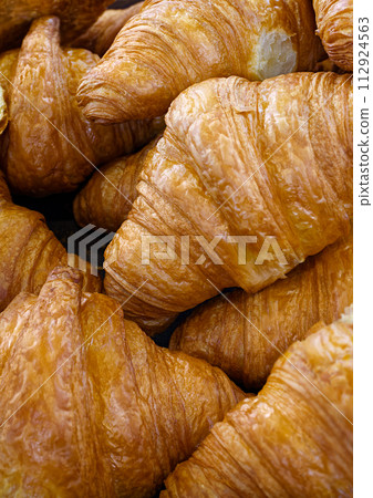 Croissants, traditional French bakery Croissants, traditional French bakery 112924563