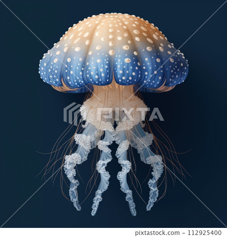 jellyfish in the interior macro 112925400