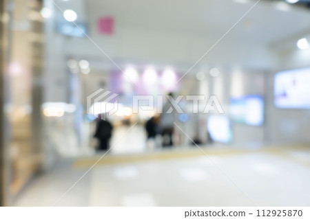 Downtown background blur 112925870