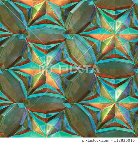 3D Composite material seamless background tile 112926016