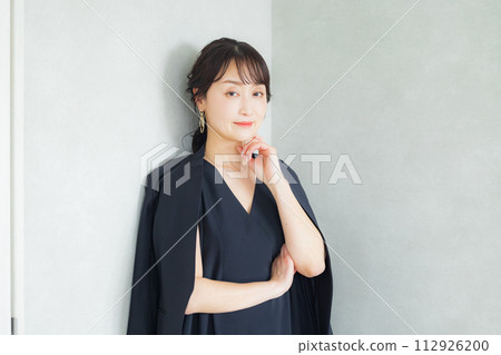 Portrait of a middle-aged woman 112926200