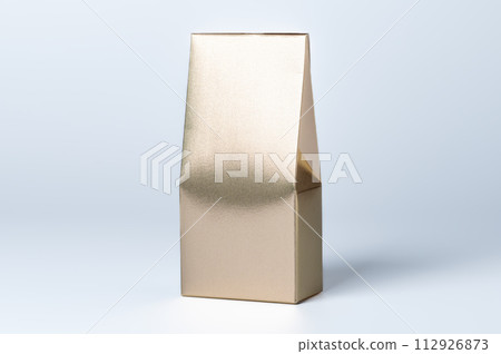 Triangular carton (gold)/box | Luxury packaging for Japanese tea, black tea, coffee, etc. 112926873
