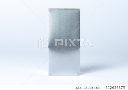 Triangular carton (silver)/box | Luxury packaging for Japanese tea, black tea, coffee, etc. 112926875